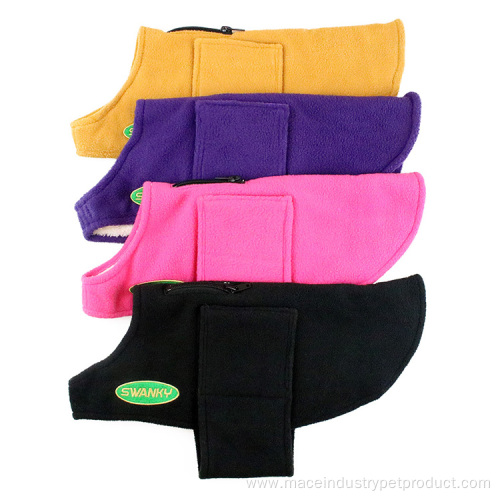 double layer polar thickened pet jacket pet clothes